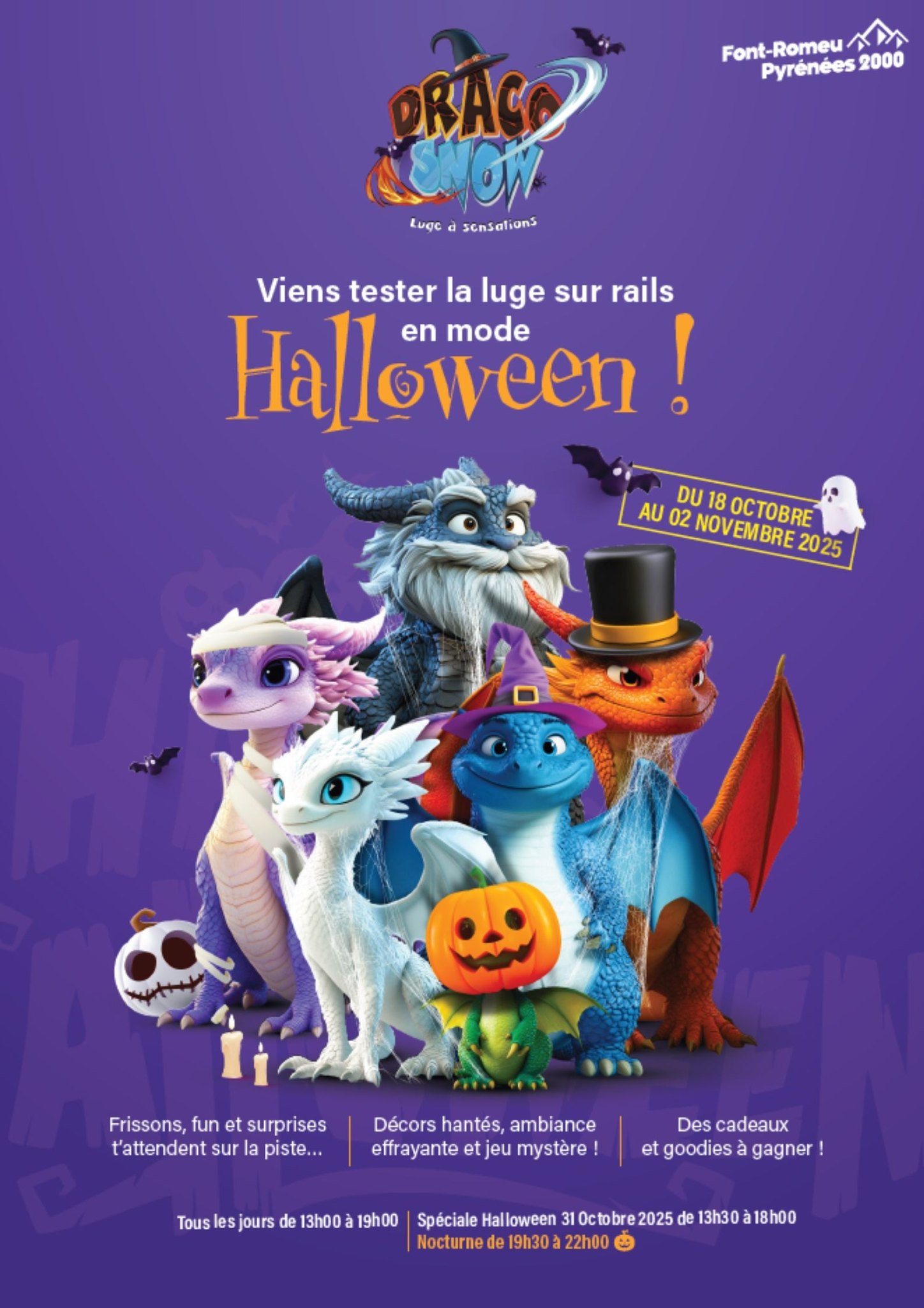 Halloween 2025 a Bolquère Pyrenees-2000 Font-Romeu