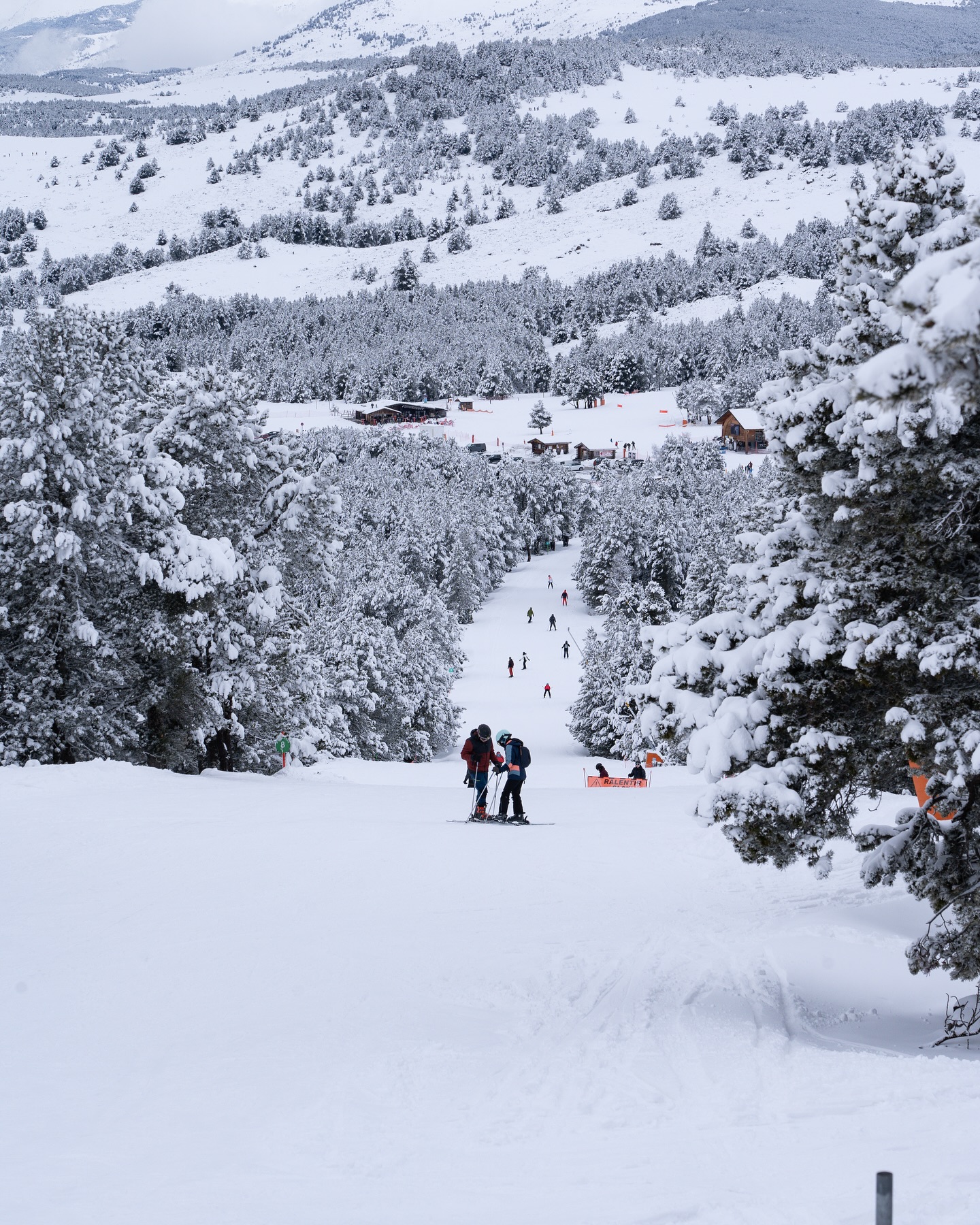 Nouvelle livraison de neige en mars à Bolquère Pyrénées 2000