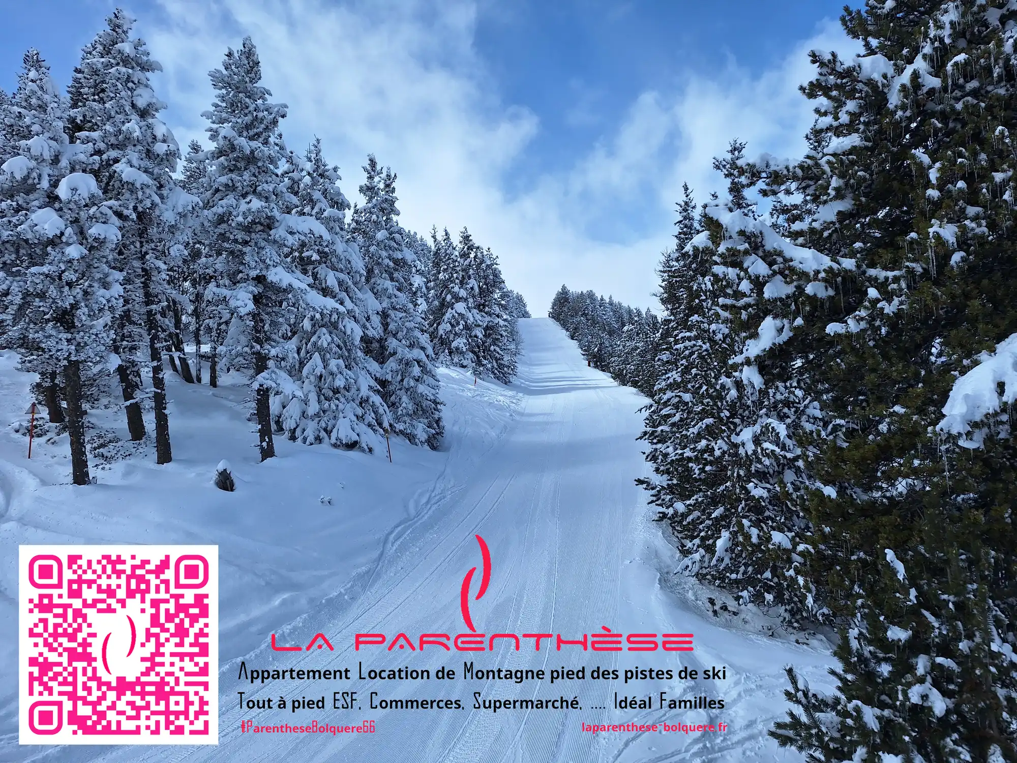 Louez La Parenthèse au pied des pistes de ski dans les Pyrénées Catalanes